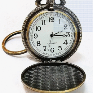 Vintage Pocket Watch Bronze Stainless steel Pocket Watch Chain